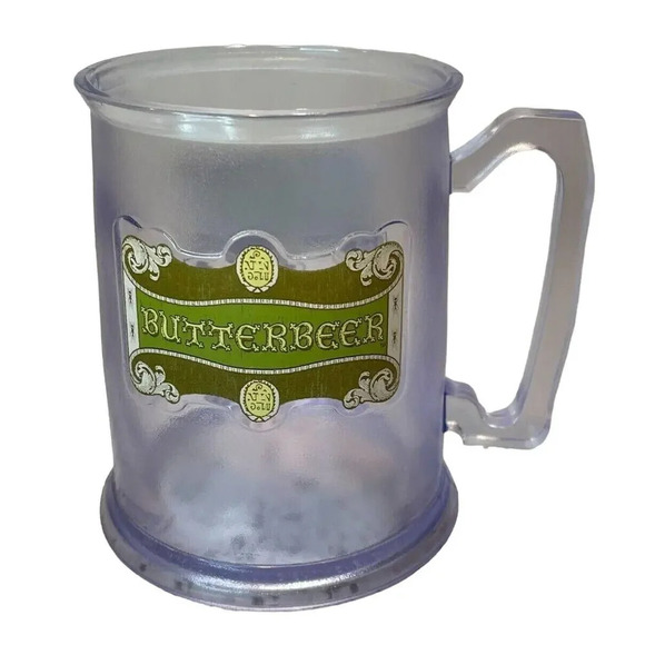 Used Harry Potter Butterbeer Mug Cup Plastic Wizarding World Universal Studios - Picture 1 of 5